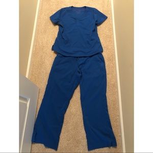 Purple label scrub set